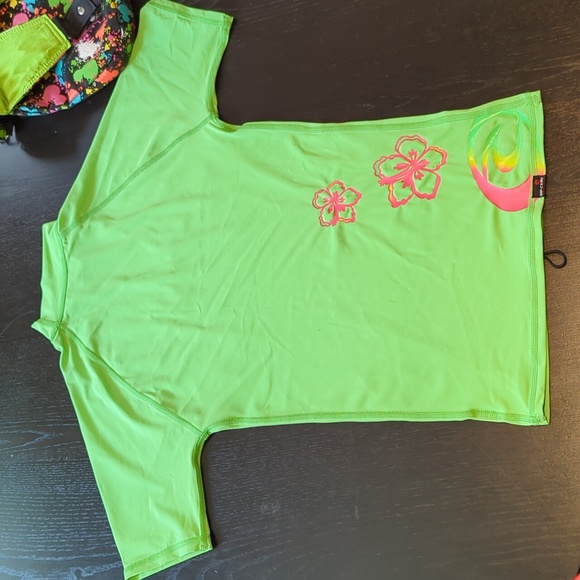 Immaculate vintage RipCurl surf top rash tee T-shirt Y2K surfing, collectible - Picture 7 of 14
